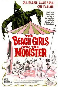 The Beach Girls and the Monster (1965) - poster