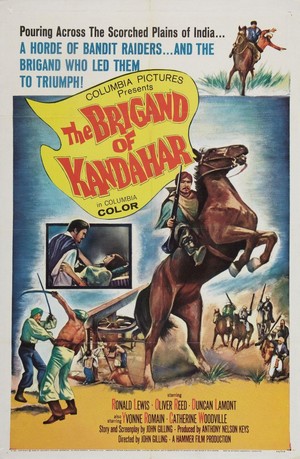 The Brigand of Kandahar (1965) - poster
