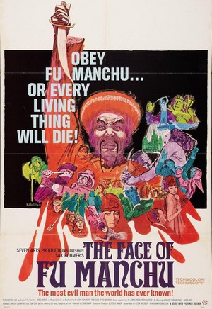 The Face of Fu Manchu (1965) - poster