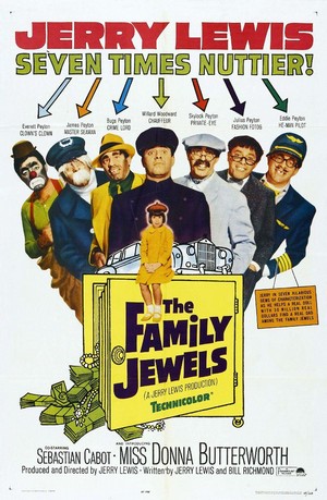 The Family Jewels (1965) - poster