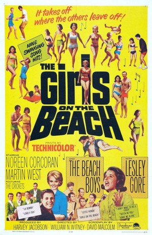 The Girls on the Beach (1965) - poster