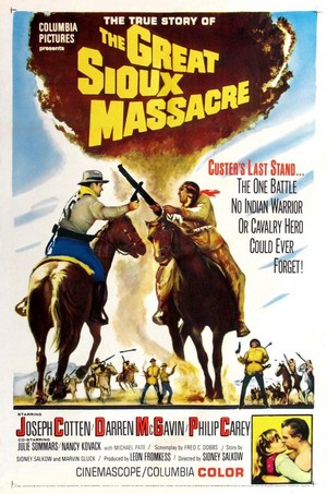 The Great Sioux Massacre (1965) - poster