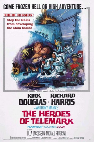The Heroes of Telemark (1965) - poster