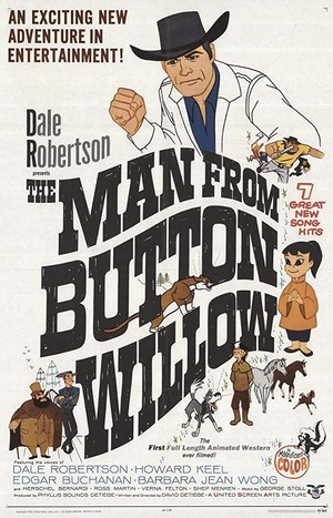 The Man from Button Willow (1965) - poster