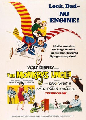 The Monkey's Uncle (1965) - poster