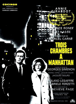 Trois Chambres à Manhattan (1965) - poster