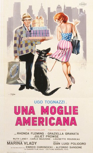 Una Moglie Americana (1965) - poster