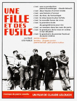 Une Fille et des Fusils (1965) - poster