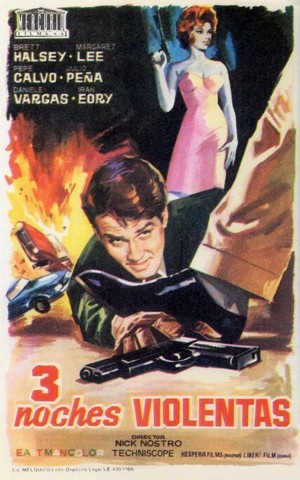 3 Notti Violente (1966) - poster