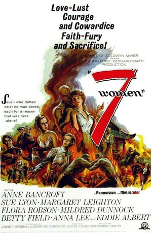 7 Women (1966) - poster
