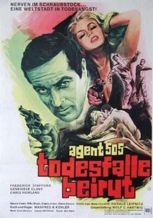 Agent 505 - Todesfalle Beirut (1966) - poster