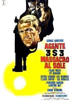 Agente 3S3, Massacro al Sole (1966) - poster