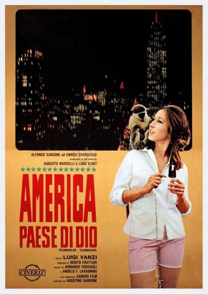 America Paese di Dio (1966) - poster