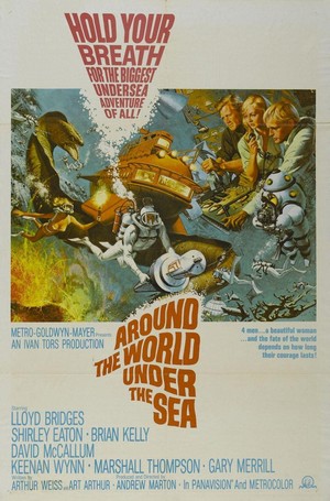 Around the World under the Sea (1966) - poster
