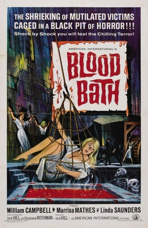 Blood Bath (1966) - poster