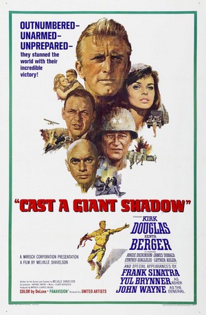 Cast a Giant Shadow (1966) - poster
