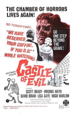 Castle of Evil (1966) - poster