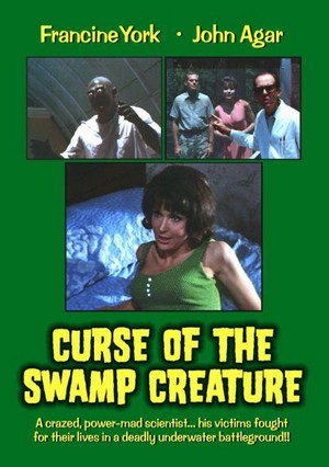 Curse of the Swamp Creature (1966) - poster