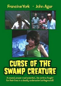 Curse of the Swamp Creature (1966) - poster