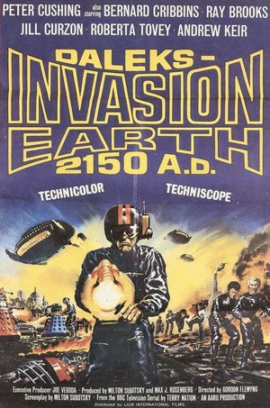 Daleks' Invasion Earth 2150 A.D. (1966) - poster