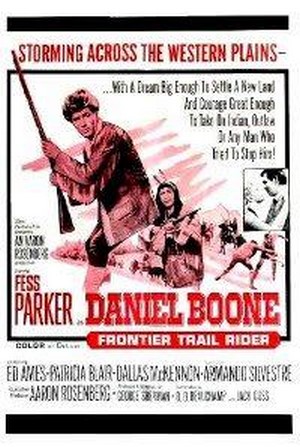Daniel Boone: Frontier Trail Rider (1966) - poster