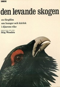 Den Levande Skogen (1966) - poster