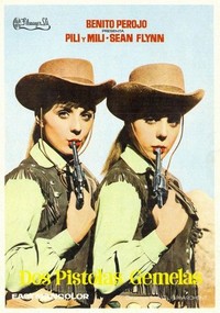 Dos Pistolas Gemelas (1966) - poster