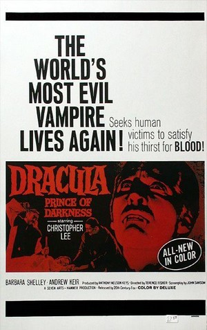Dracula: Prince of Darkness (1966) - poster