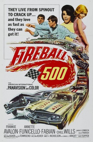 Fireball 500 (1966) - poster