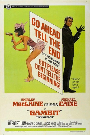 Gambit (1966) - poster