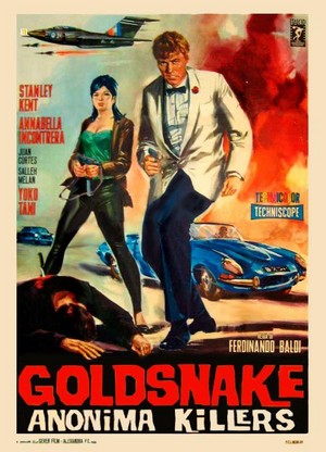 Goldsnake 'Anonima Killers' (1966) - poster