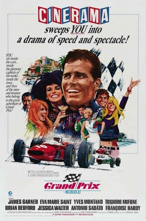 Grand Prix (1966) - poster