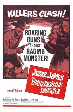 Jesse James Meets Frankenstein's Daughter (1966) - poster