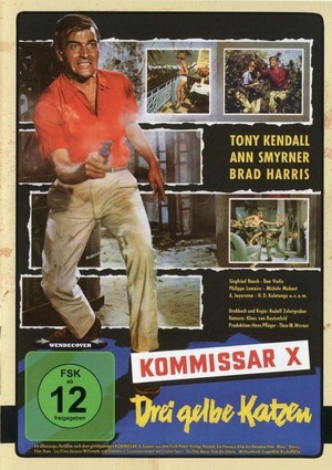 Kommissar X - Drei Gelbe Katzen (1966) - poster