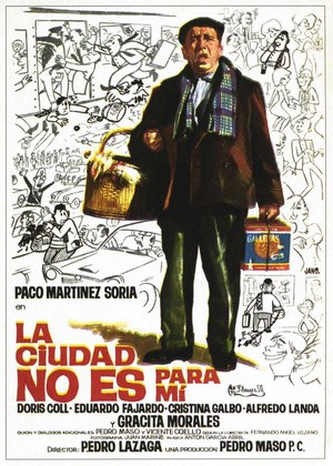 La Ciudad No Es para Mí (1966) - poster