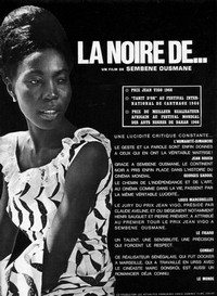 La Noire De... (1966) - poster