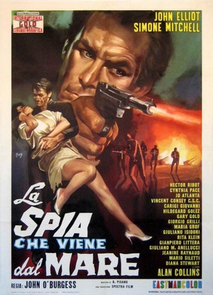 La Spia Che Venne dal Mare (1966) - poster