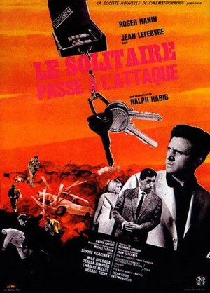 Le Solitaire Passe à l'Attaque (1966) - poster