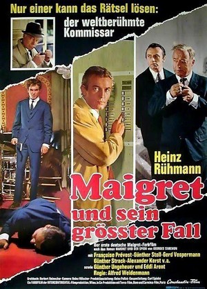 Maigret und Sein Grösster Fall (1966) - poster