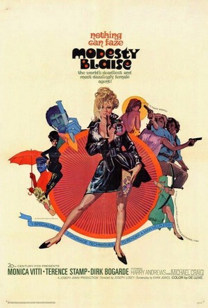 Modesty Blaise (1966) - poster