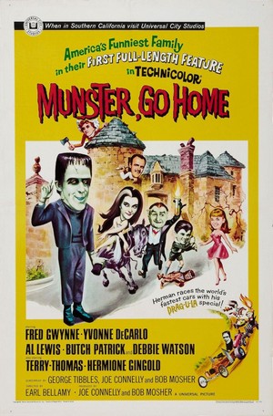 Munster, Go Home! (1966) - poster