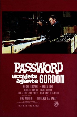 Password: Uccidete Agente Gordon (1966) - poster