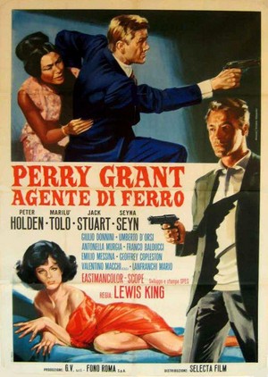 Perry Grant, Agente di Ferro (1966) - poster