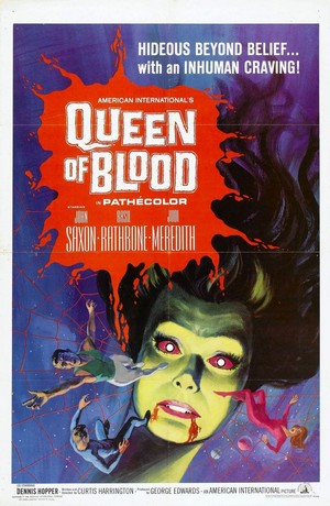 Queen of Blood (1966) - poster