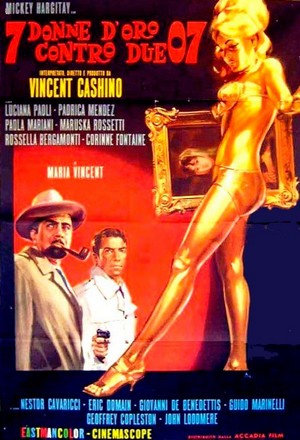 Sette Donne d'Oro contro Due 07 (1966) - poster