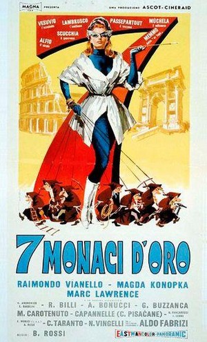 Sette Monaci d'Oro (1966) - poster
