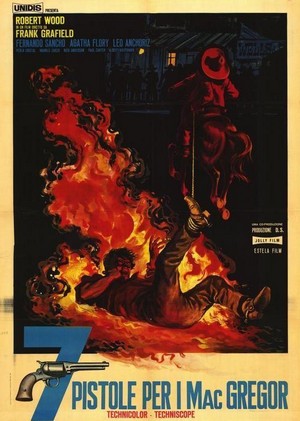 7 Pistole per i MacGregor (1966) - poster