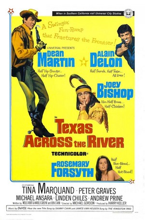 Texas across the River (1966) - poster