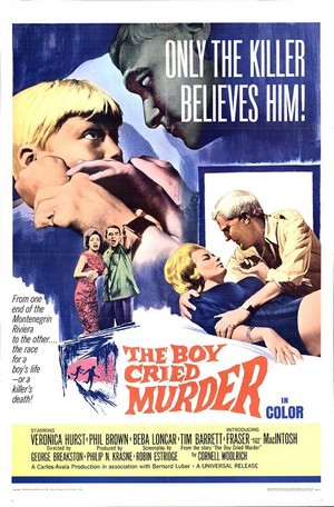 The Boy Cried Murder (1966) - poster
