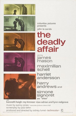 The Deadly Affair (1966) - poster